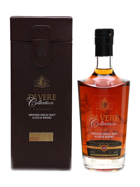 Linkwood 1986 26 Year Old - De Vere 70cl / 48%