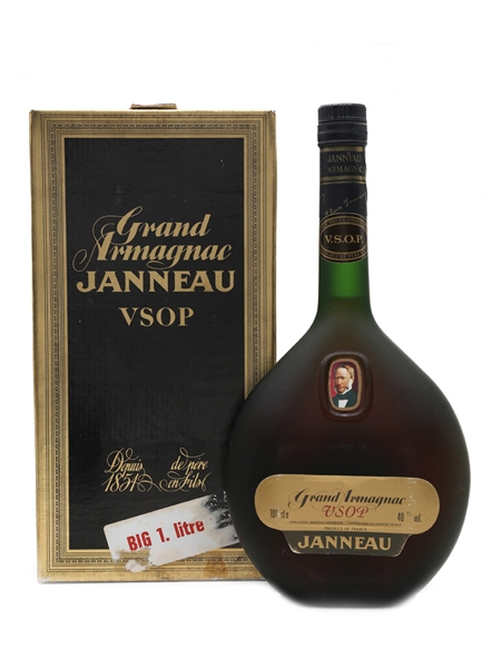 Janneau VSOP Grand Armagnac Bottled 1980s 100cl / 40%