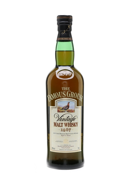 The Famous Grouse Vintage 1987 12 Year Old 70cl / 40%