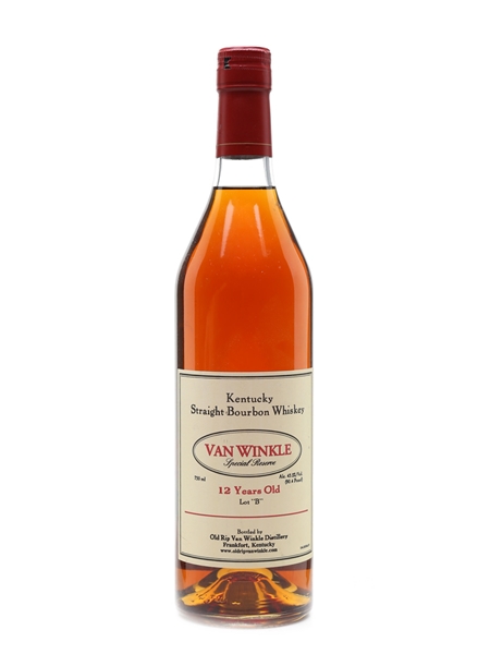 Van Winkle 12 Year Old Lot 'B'  75cl / 45.2%