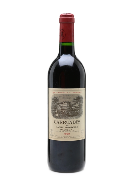 Carruades De Lafite Rothschild 1989 Pauillac 75cl / 12.5%