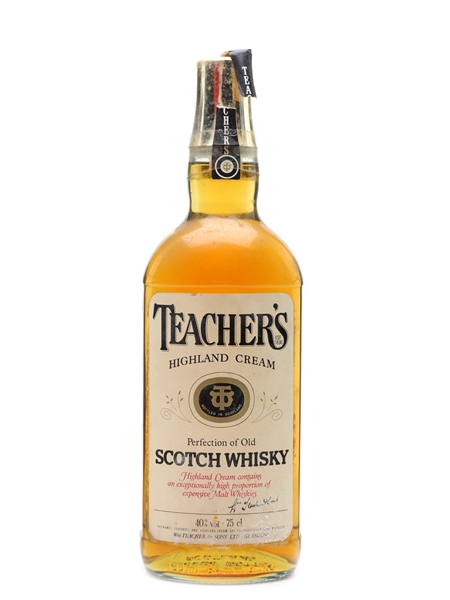 Teacher's Highland Cream Bottled 1980s 75cl / 40%