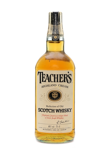 Teacher's Highland Cream Bottled 1980s 75cl / 40%