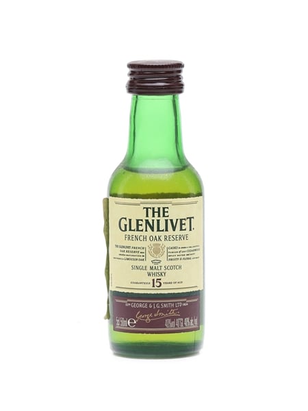 Glenlivet 15 Years Old French Oak Reserve Miniature