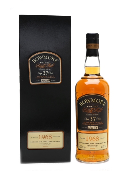 Bowmore 1968 37 Year Old Bourbon Wood 70cl / 43.4%