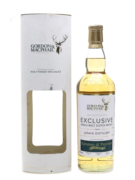 Ledaig 2005 Bottled 2015 - Romanes & Paterson 70cl / 43%