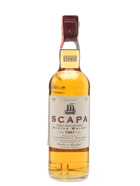 Scapa 1987 Bottled 1999 Gordon & MacPhail - Meregalli Giuseppe 70cl / 40%