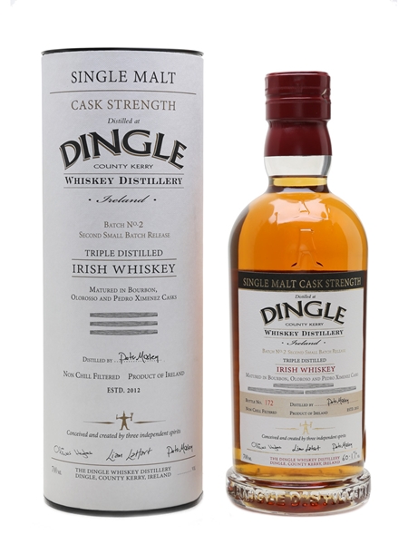 Dingle Single Malt Batch No.2 Second Small Batch Release 70cl / 46.5%