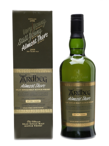 Ardbeg Almost There Bottled 2007 70cl / 54.1%