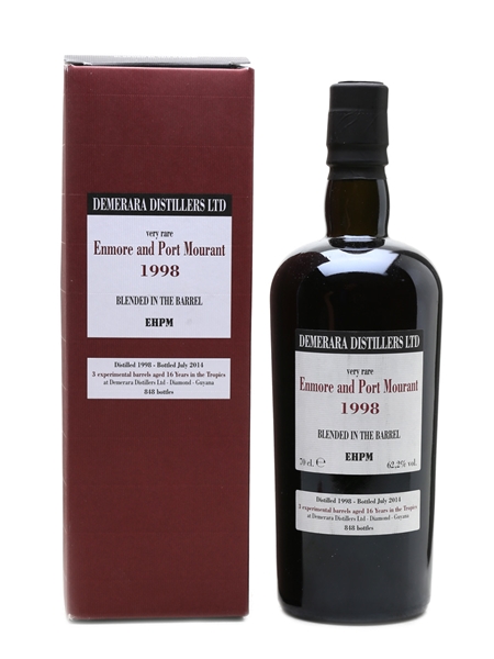 Enmore and Port Mourant 1998 16 Year Old - Velier 70cl / 62.2%