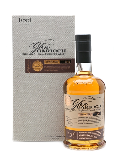 Glen Garioch 1978 Bottled 2012 World Duty Free 70cl