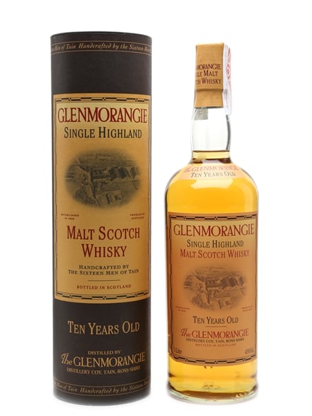 Glenmorangie 10 Year Old Bottled 1990s 100cl / 43%