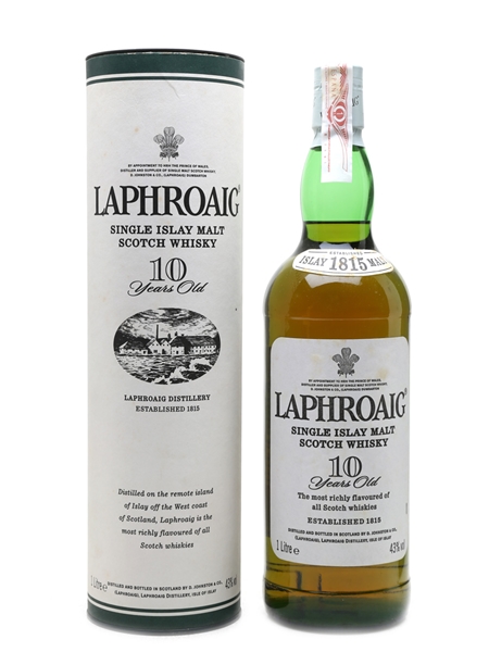 Laphroaig 10 Year Old Bottled 2000s 100cl / 43%