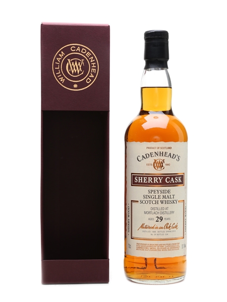 Mortlach 1988 29 Year Old Bottled 2018 - Cadenhead's 70cl / 55.1%