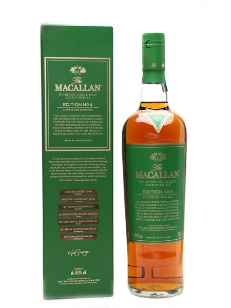 Macallan Edition No.4  70cl / 48.4%