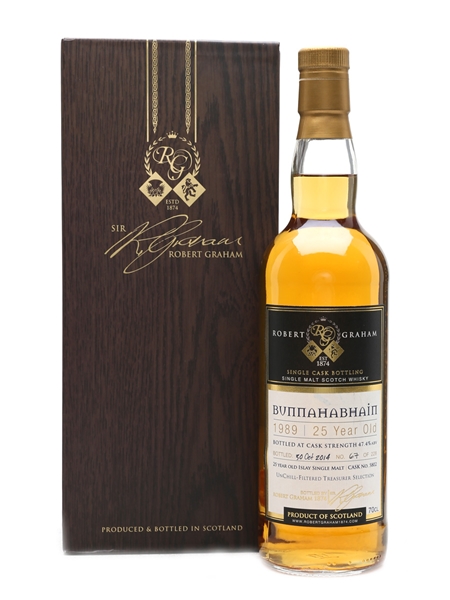 Bunnahabhain 1989 25 Year Old - Robert Graham 70cl / 47.4%