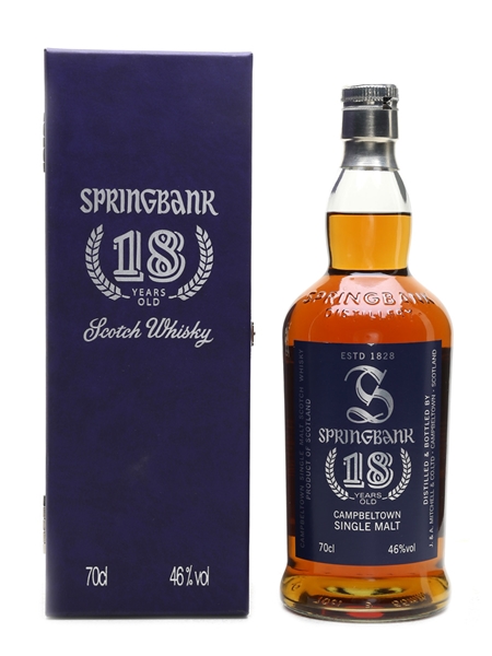 Springbank 18 Year Old First Edition 70cl / 46%