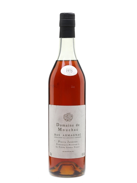 Domaine De Mouchac 1975 Bas Armagnac Bottled 1989 - Pierre Janneau 70cl / 45%