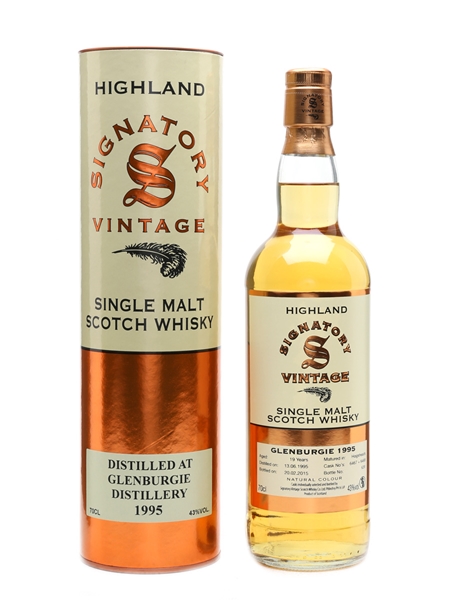 Glenburgie 1995 19 Year Old Bottled 2015 - Signatory Vintage 70cl / 43%