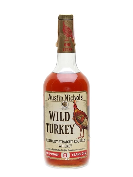 Wild Turkey 8 Year Old 101 Proof Bottled 1980s 100cl / 50.5%