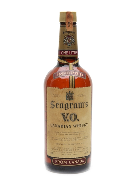 Seagram's VO 6 Year Old 1976  100cl / 43.4%