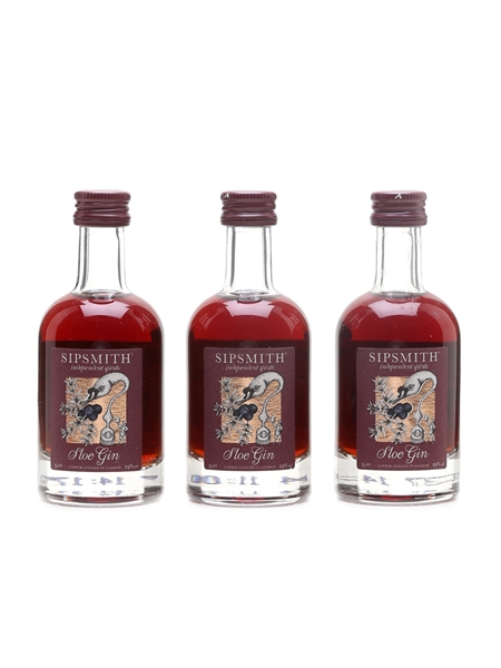 Sipsmith Sloe Gin  3 x 5cl / 29%