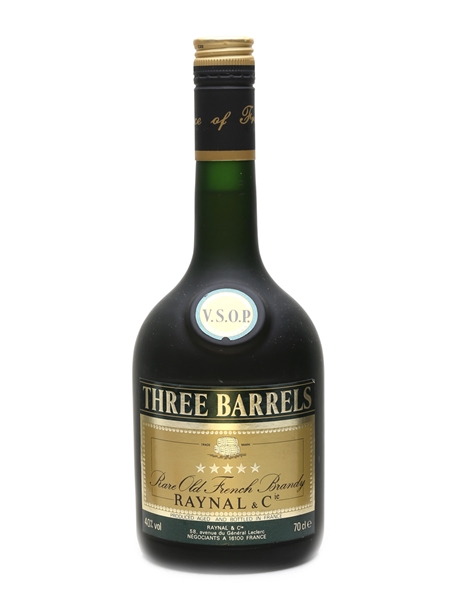 Three Barrels VSOP 5 Star Bottled 1990s 70cl / 40%