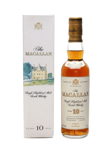 Macallan 10 Year Old Bottled 1990s 35cl / 40%