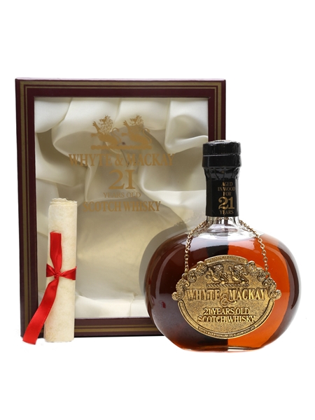 Whyte & Mackay 21 Year Old Bottled 1980s 75cl / 40%