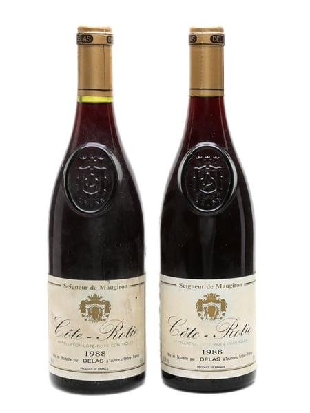 Delas Cote Rotie 1988 Seigneur De Maugiron 2 x 75cl / 12.5%