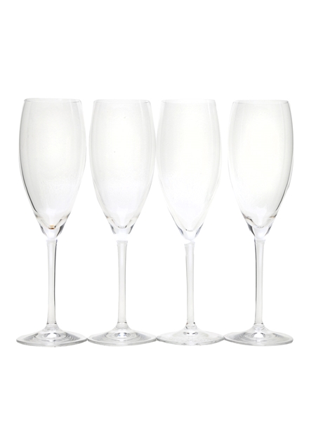 Dom Perignon Champagne Flutes  4 x 20cl