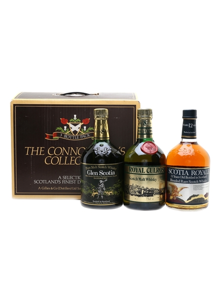 Connoisseur's Collection Set Glen Scotia, Royal Culross & Scotia Royal 3 x 75cl / 40%