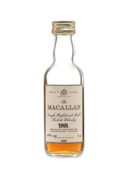 Macallan 1965 Bottled 1983 5cl / 43%