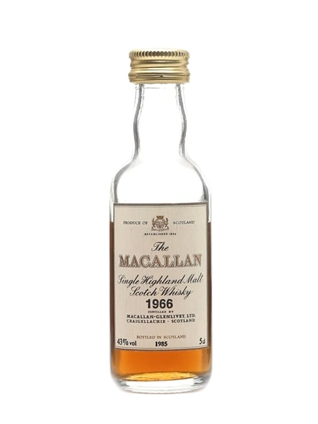 Macallan 1966 Bottled 1985 5cl / 43%