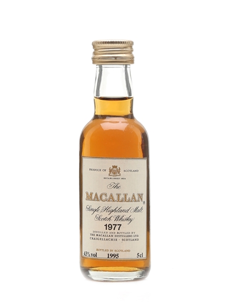 Macallan 1977 Bottled 1995 5cl / 43%