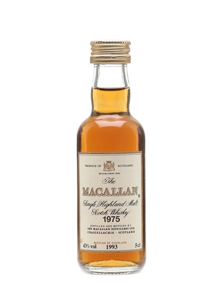 Macallan 1975 Bottled 1993 5cl / 43%