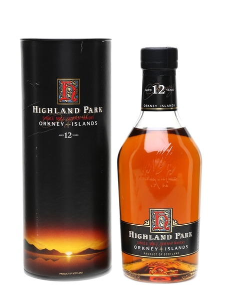 Highland Park 12 Year Old Bottled 1990s 70cl / 40%