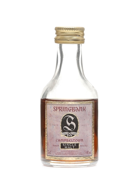 Springbank 30 Year Old  5cl / 46%