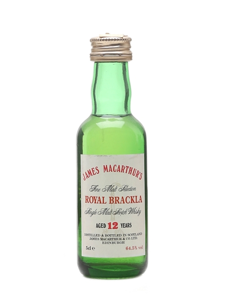 Royal Brackla 12 Year Old James MacArthur's 5cl / 64.5%