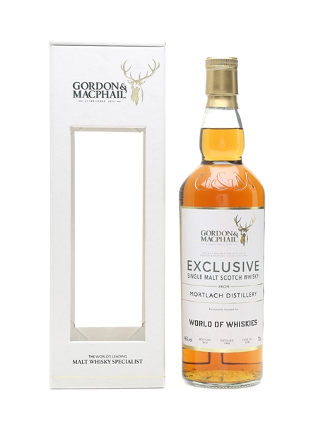 Mortlach 1990 Gordon & MacPhail - World Of Whiskies 70cl