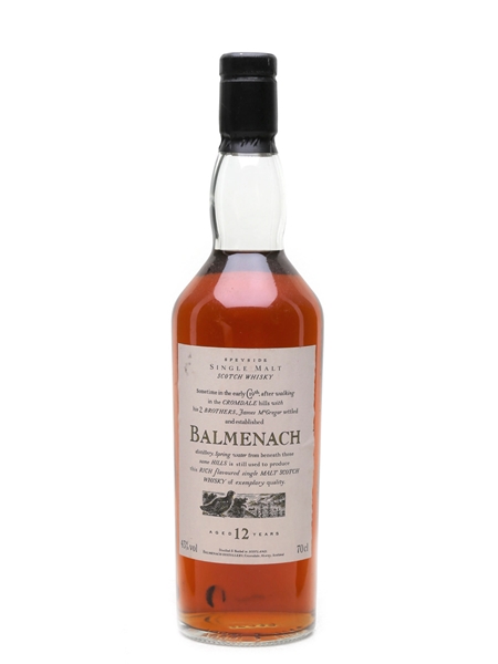 Balmenach 12 Year Old Flora & Fauna 70cl / 43%