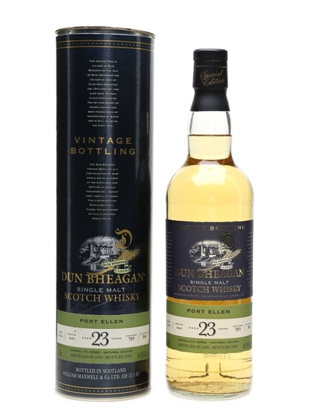 Port Ellen 1983 23 Year Old - Dun Bheagan 70cl / 45.9%