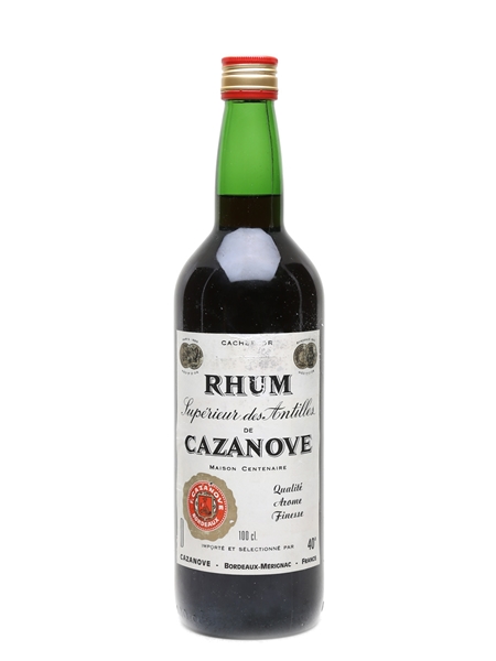 Cazanove Rum Bottled 1980s 100cl / 40%