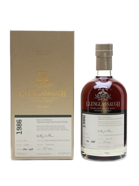 Glenglassaugh 1986 Rare Cask 30 Year Old 70cl / 42.6%