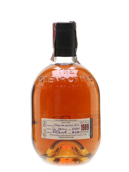 Glenrothes 1989 Bottled 2001 70cl / 43%