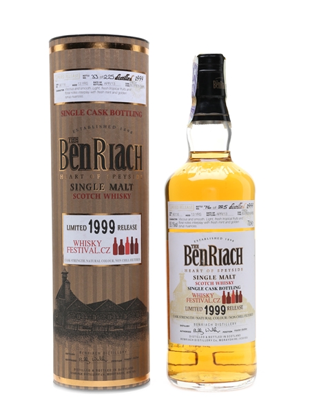 Benriach 1999 Single Cask 13 Year Old 70cl / 55.1%