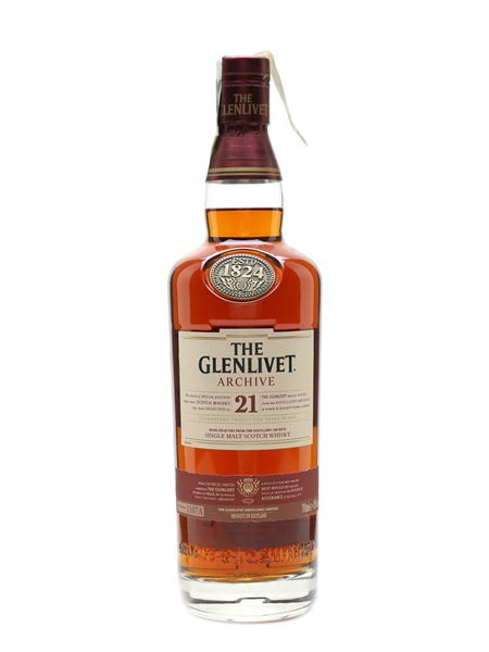 Glenlivet Archive 21 Year Old Batch Number 1107A 70cl / 43%