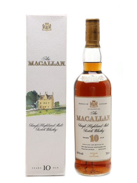 Macallan 10 Year Old Bottled 1990s 70cl / 40%