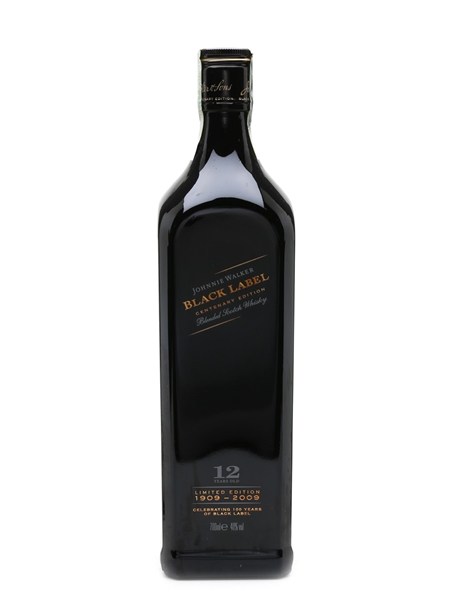 ★未開封品★ Johnnie Walker Black Label Johnnie Walker Black Label 1909-2009 Centenary Edition - Lot