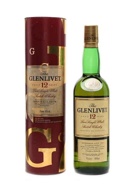 Glenlivet 12 Year Old  70cl / 40%